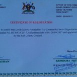 Documents Lord's Mercy Foundation