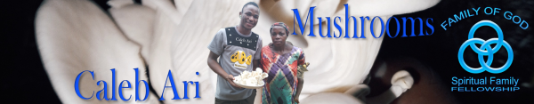 Caleb Ari &amp; customer ARI SHROOMS CO (U) LTD