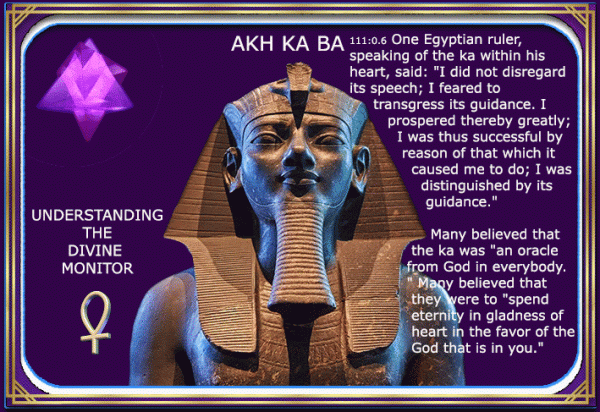 AKH KA BA Ankh - Understanding the Divine Monitor