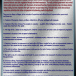 Ten Steps or stages of Representative Government