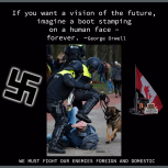 GeorgeOrwellBootInTheFace1