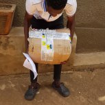 Urantia Sharing books arrive in Kampala for.Christ Michael Center Kampala Fellowship Family (Uganda)