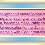 Partnership with God