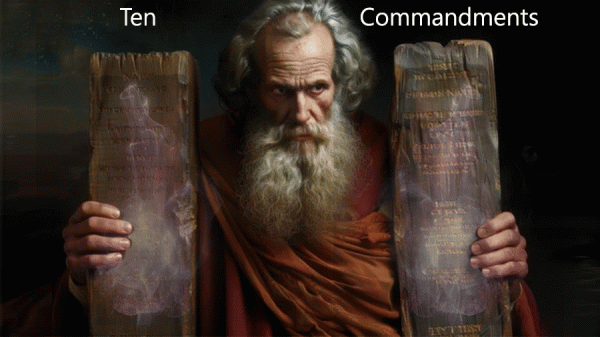 Moses and the Ten Commandments