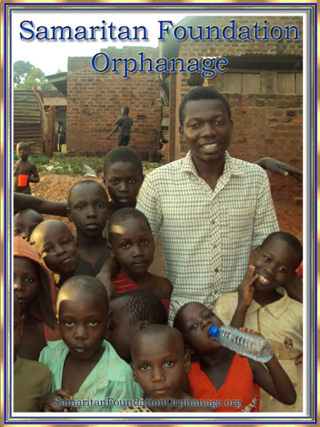Director Mugerwa and some of the Children