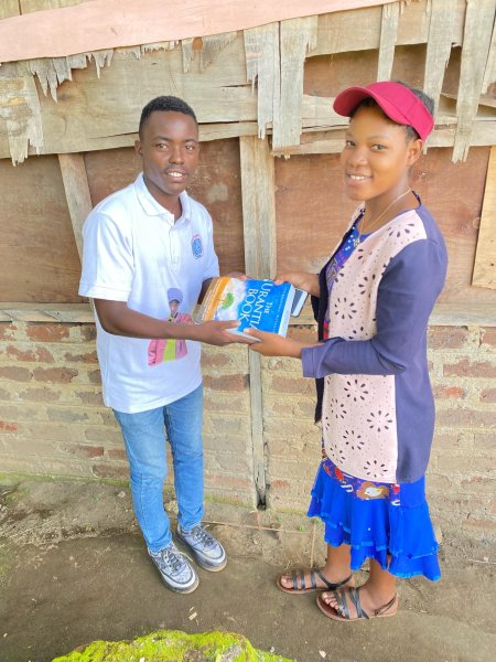 Kirabo Lois from Kitagwenda book Delivery