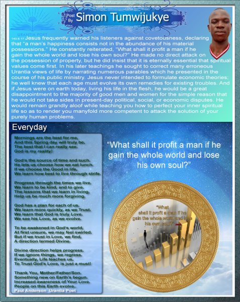 Poetry in Motion Urantia Artist Paul Anderson | Everyday
