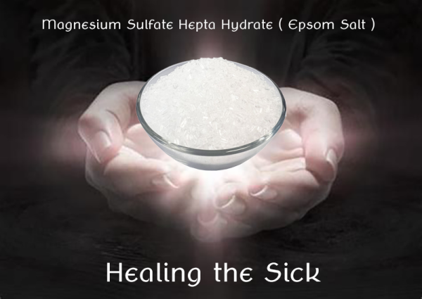 Healing the sick with Epsom Salts