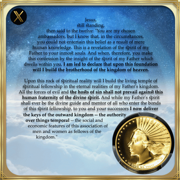 All the forces of evil and the hosts of sin shall not prevail against this human fraternity of the divine spirit