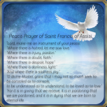 Peace Prayer St Frances of Assisi