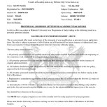 University Acceptance