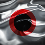 LUCIFER'S banner SYNAGOGUE OF SATAN Sm  