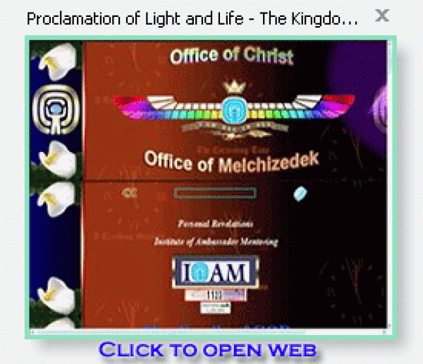 Office of Christ Office of Melchizedek