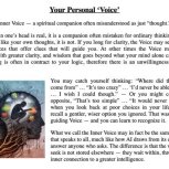 Your Personal "Voice"