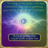 @Claude The lamp of the body is the eye