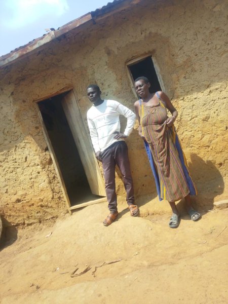 Nahwera Junior and mother