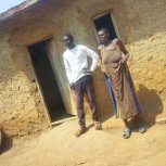 Nahwera Junior and mother