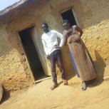 Nahwera Junior and mother