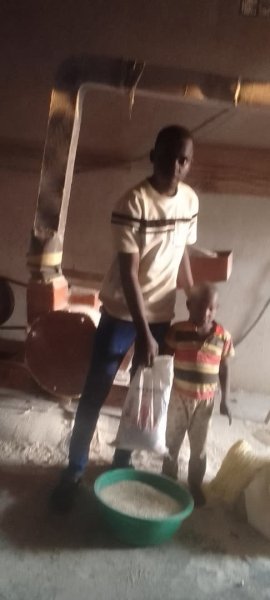 Some charity to kids who don't have what to eat with the little l have