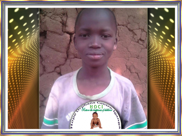 Nfaki Samuel sponsored by sister Stefanovic from Austraria