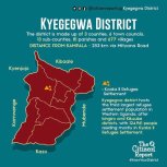 Uganda Location for KYEGEGWA DISTRICT