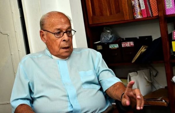 orge Castelli in his office in Buenos Aires