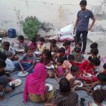 Sharing The Blessings of God at Sunday School