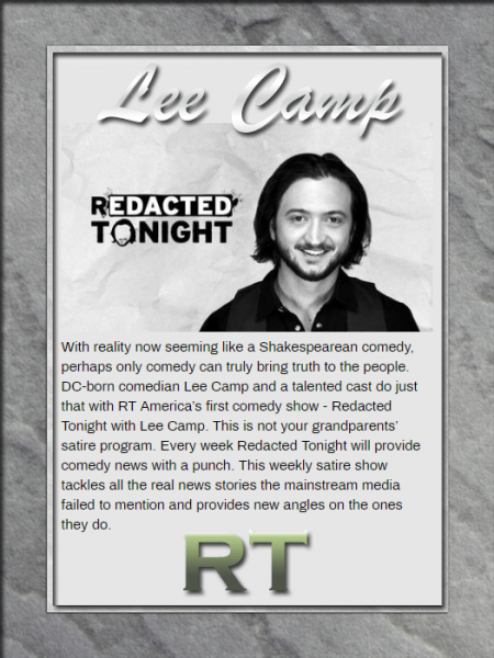 Lee Camp Redacted