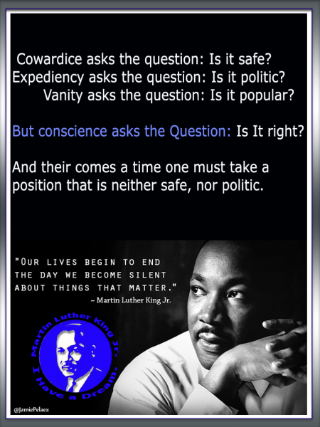 Martin Luther King Jr. on Silence